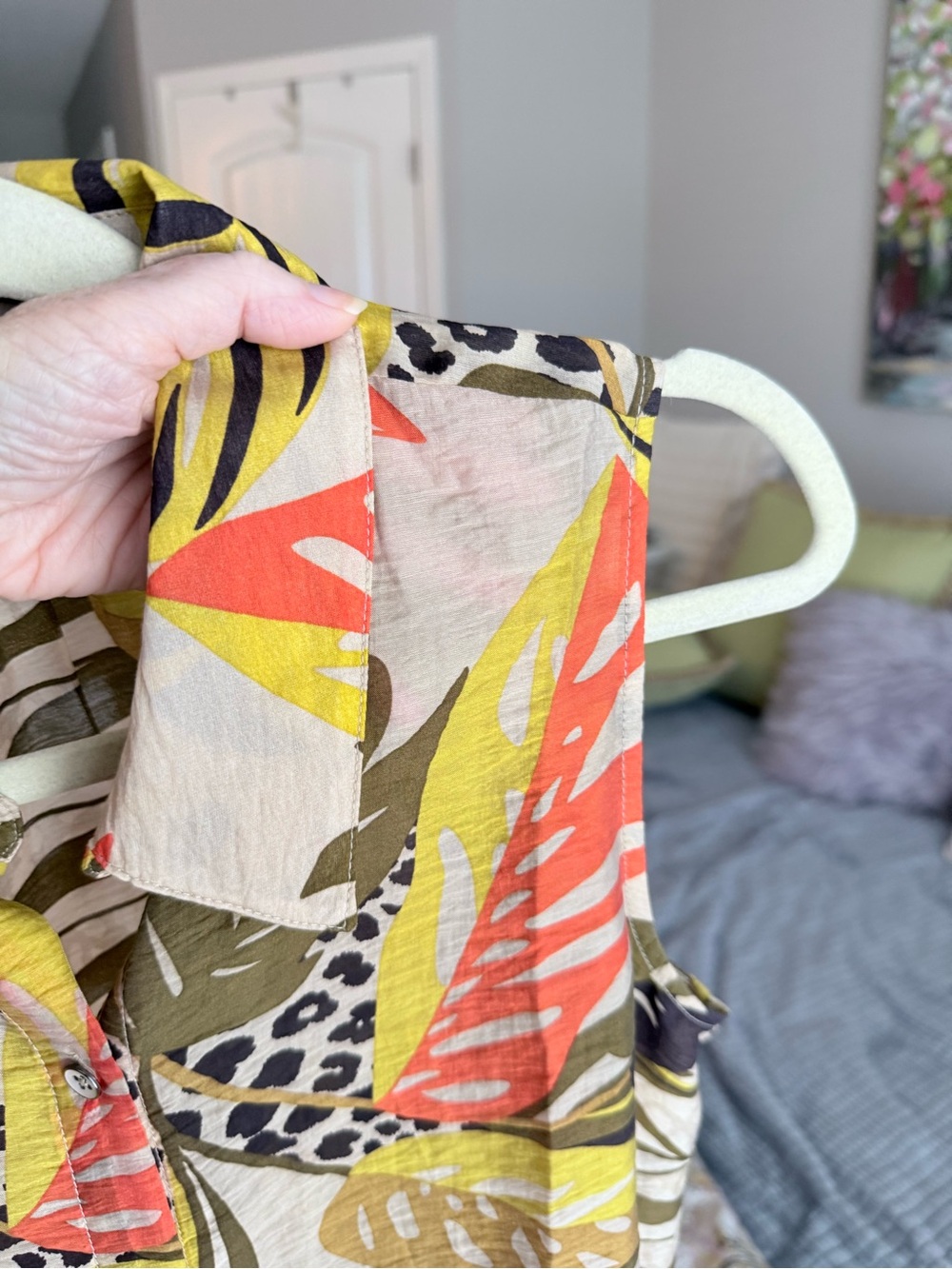 CAbi Bali Tropical Print Shirt - Picture 14 of 14
